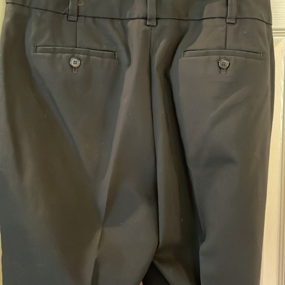 Talbots Heritage Black belt looped high waisted trouser Pants Size 12 - Picture 5 of 8
